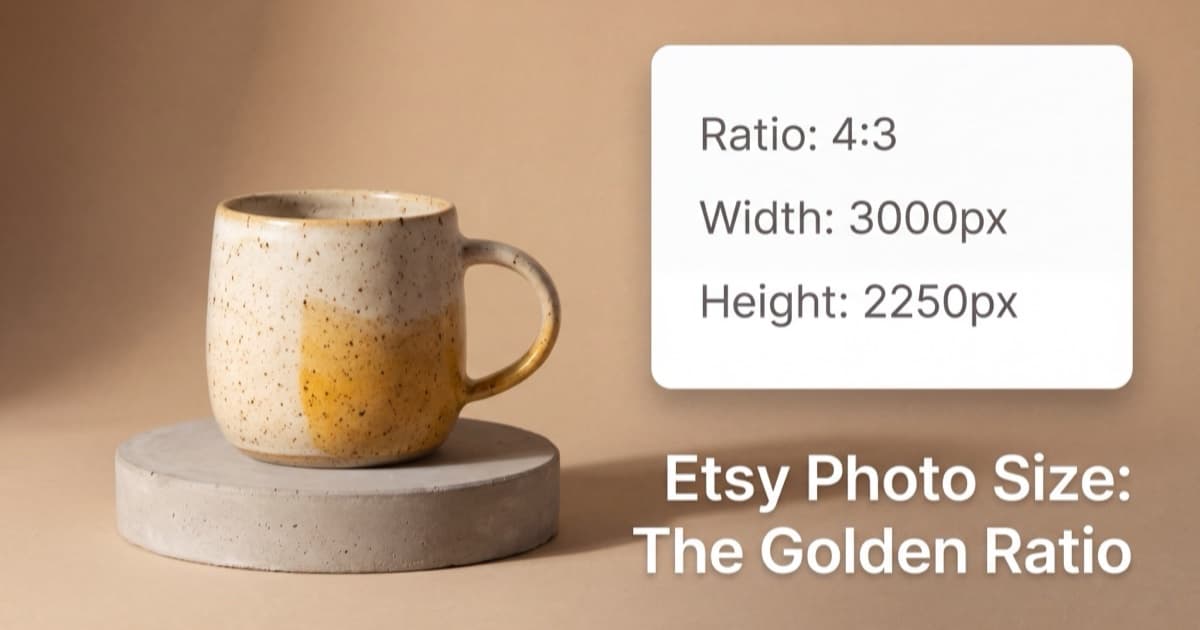 Etsy listing photo size: pixels, ratio and thumbnail crop